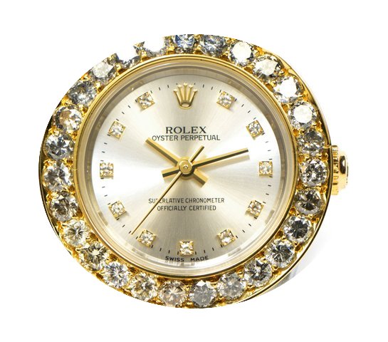 Rolex Ladies Rolex 76193 Original Diamon...