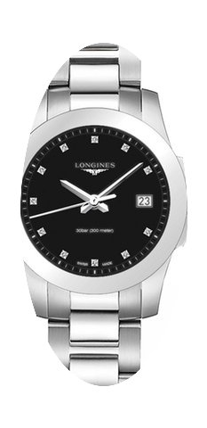 Longines Conquest Quartz 34mm Ladies Wat...