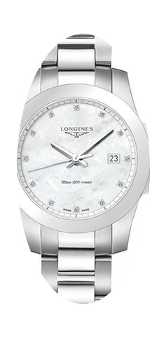 Longines Conquest Quartz 36mm Ladies Wat...