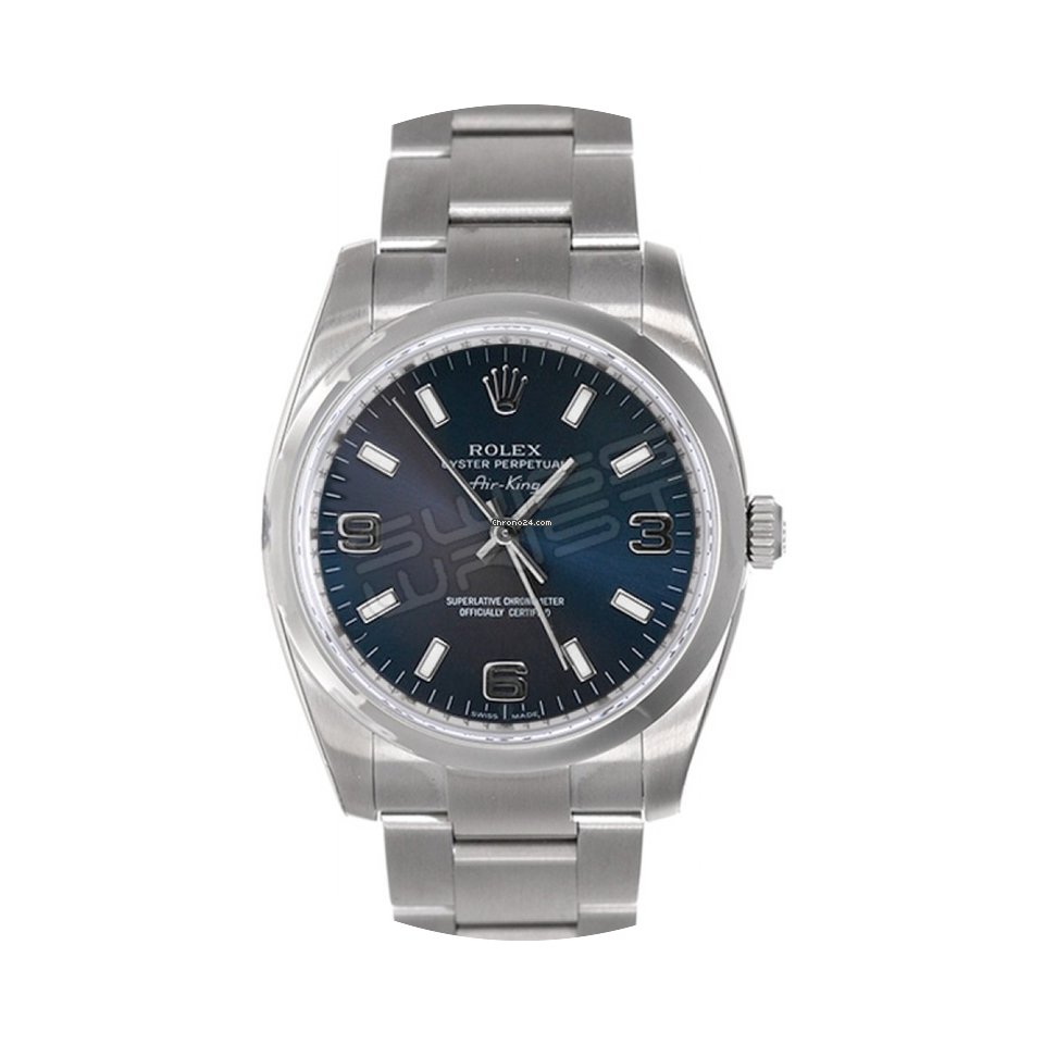Rolex Air-King Heavy Band Model 114200 S...