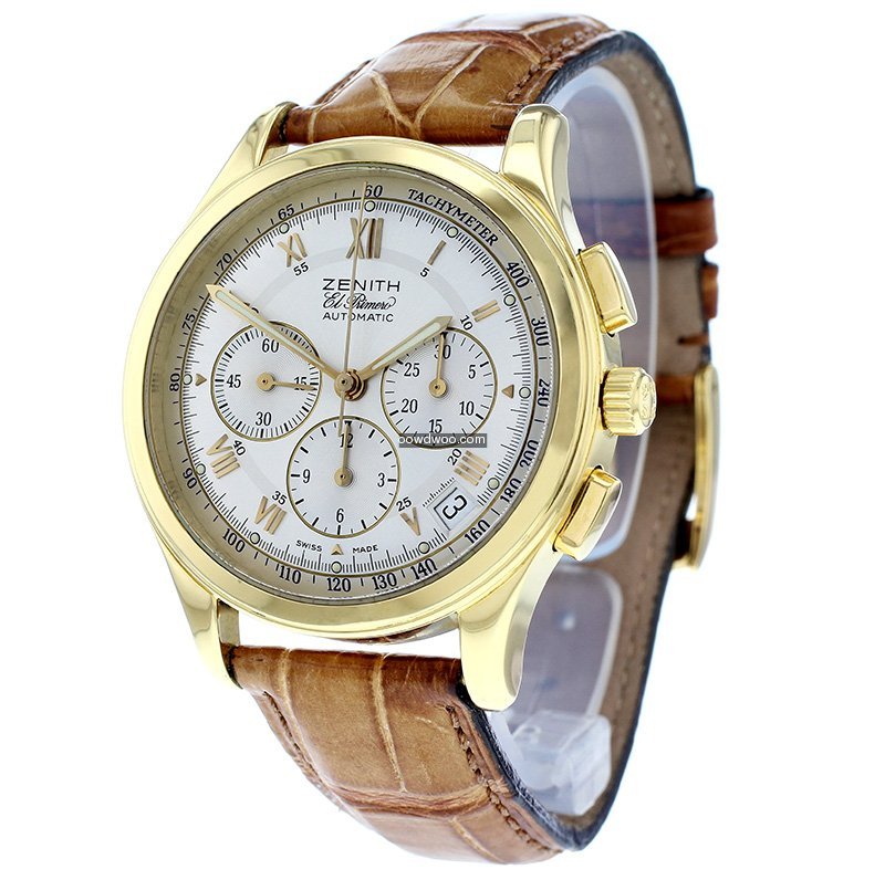 Zenith El Primero Chronograph 18ct Gold ...