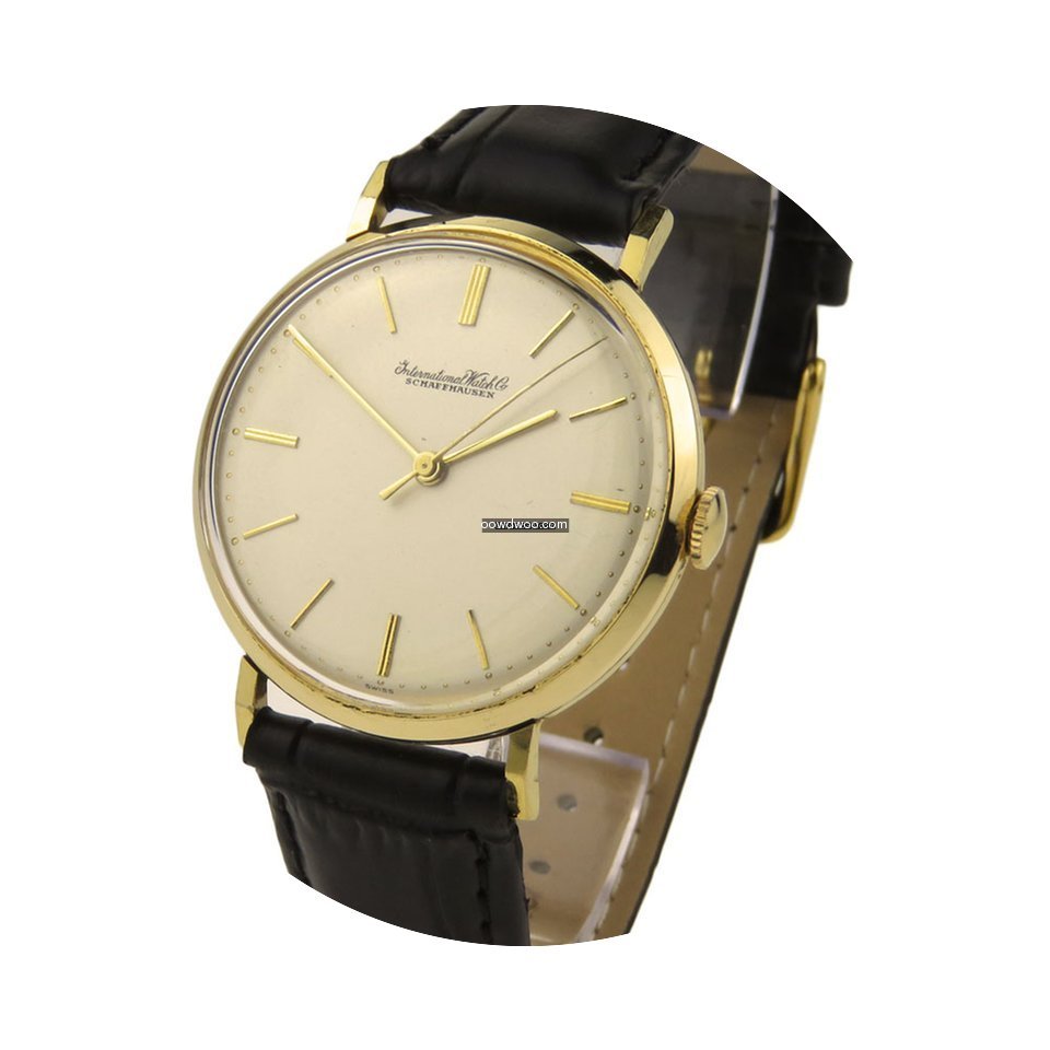 IWC Vintage 18k Gold Mechanical...