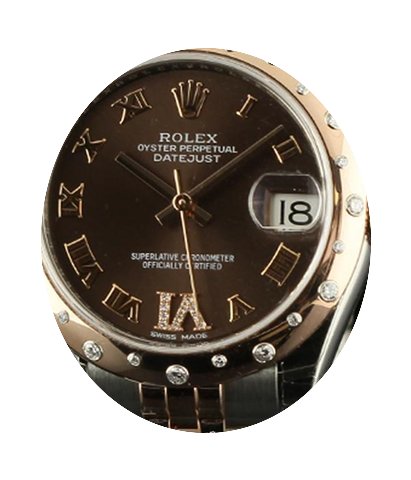 Rolex New Datejust 178341 Steel/gold Dia...