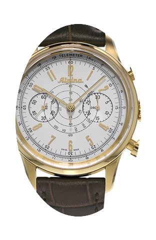 Alpina 130 Heritage Pilot Chronograph...