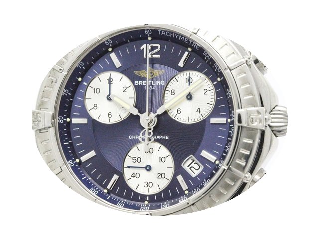Breitling Chronomat Steel Leather Quartz...