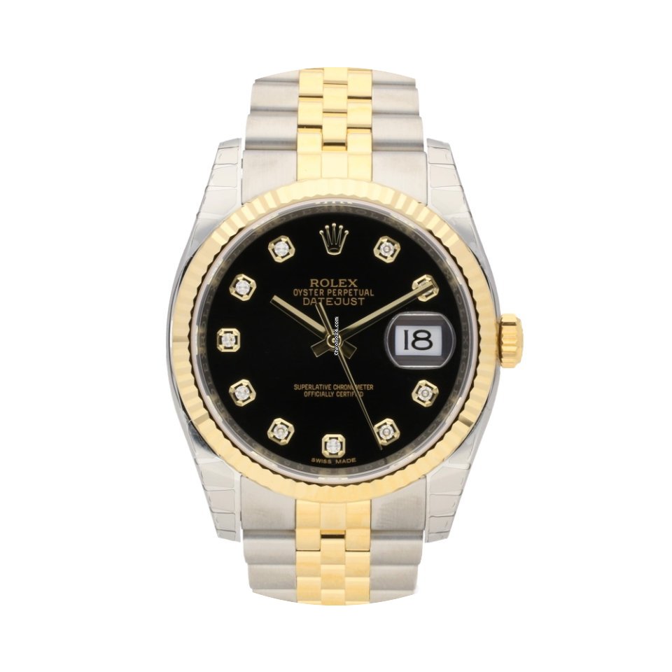 Rolex Datejust 116233 - Black Diamond Di...