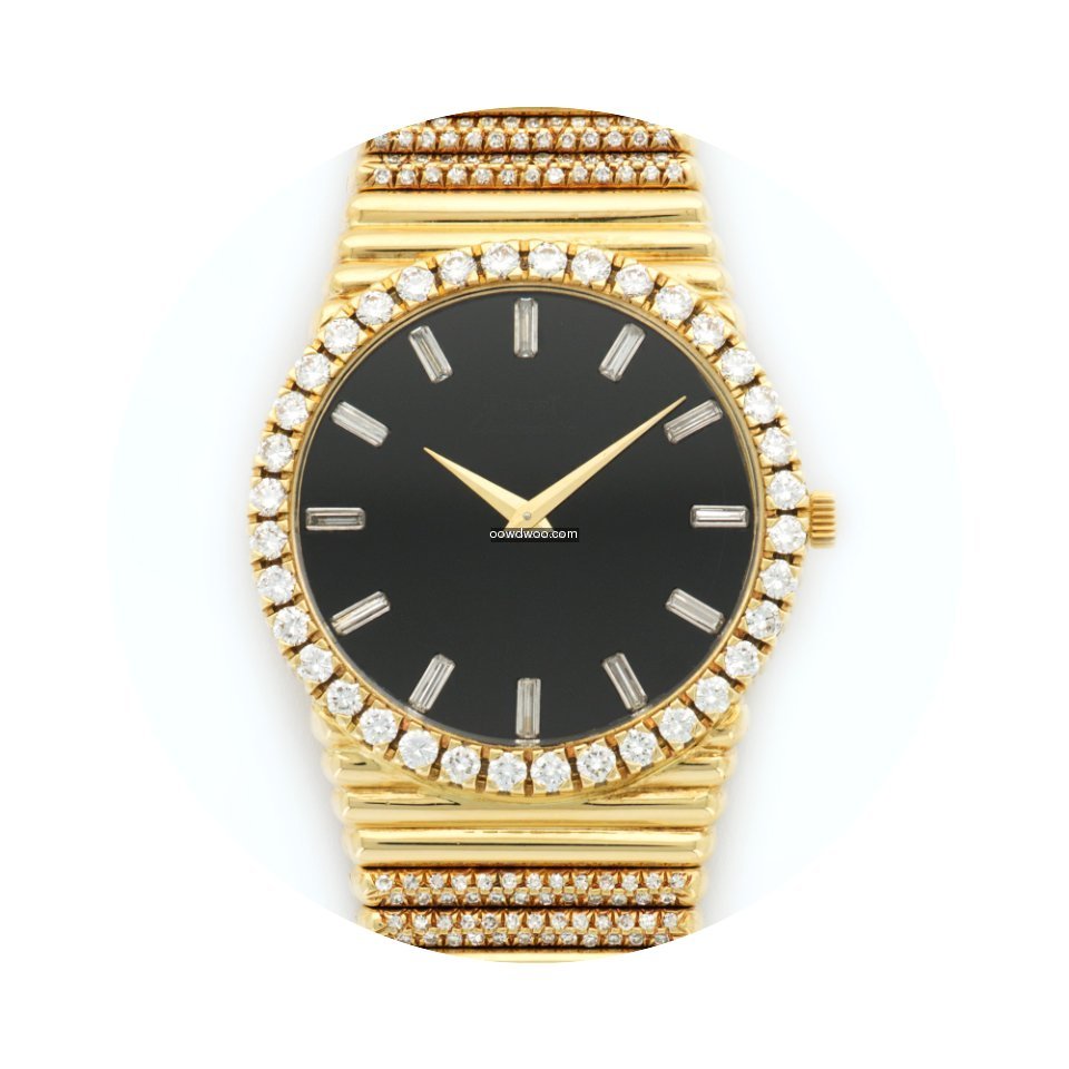 Piaget Yellow Gold Emperador Diamond Wat...