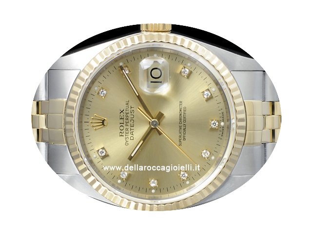 Rolex Datejust Diamonds 16233...