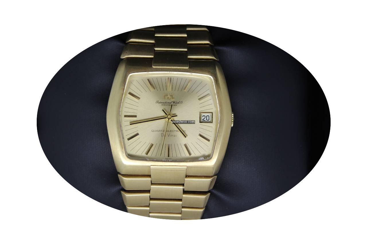 IWC Da Vinci Quarz Electronic R3501 18K ...