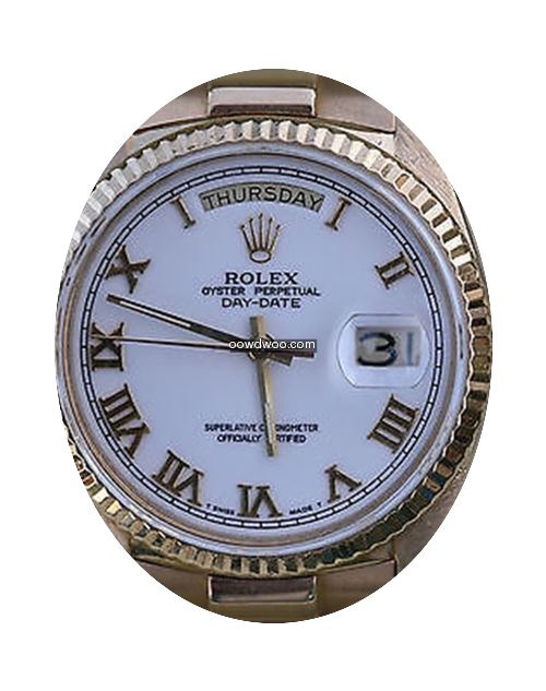 Rolex President Mens 18k Gold Model 1803...