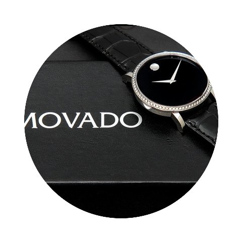 Movado RARE - Movado Red Label 1ct Diamo...