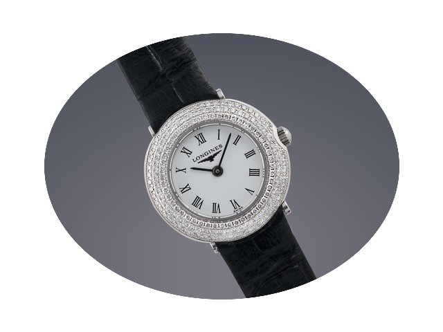 Longines Prestige 18ct white gold & ...