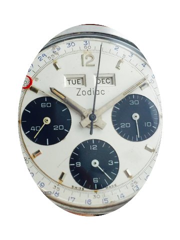 Zodiac Heuer-Zodiac Carrera 12 Dato Pand...