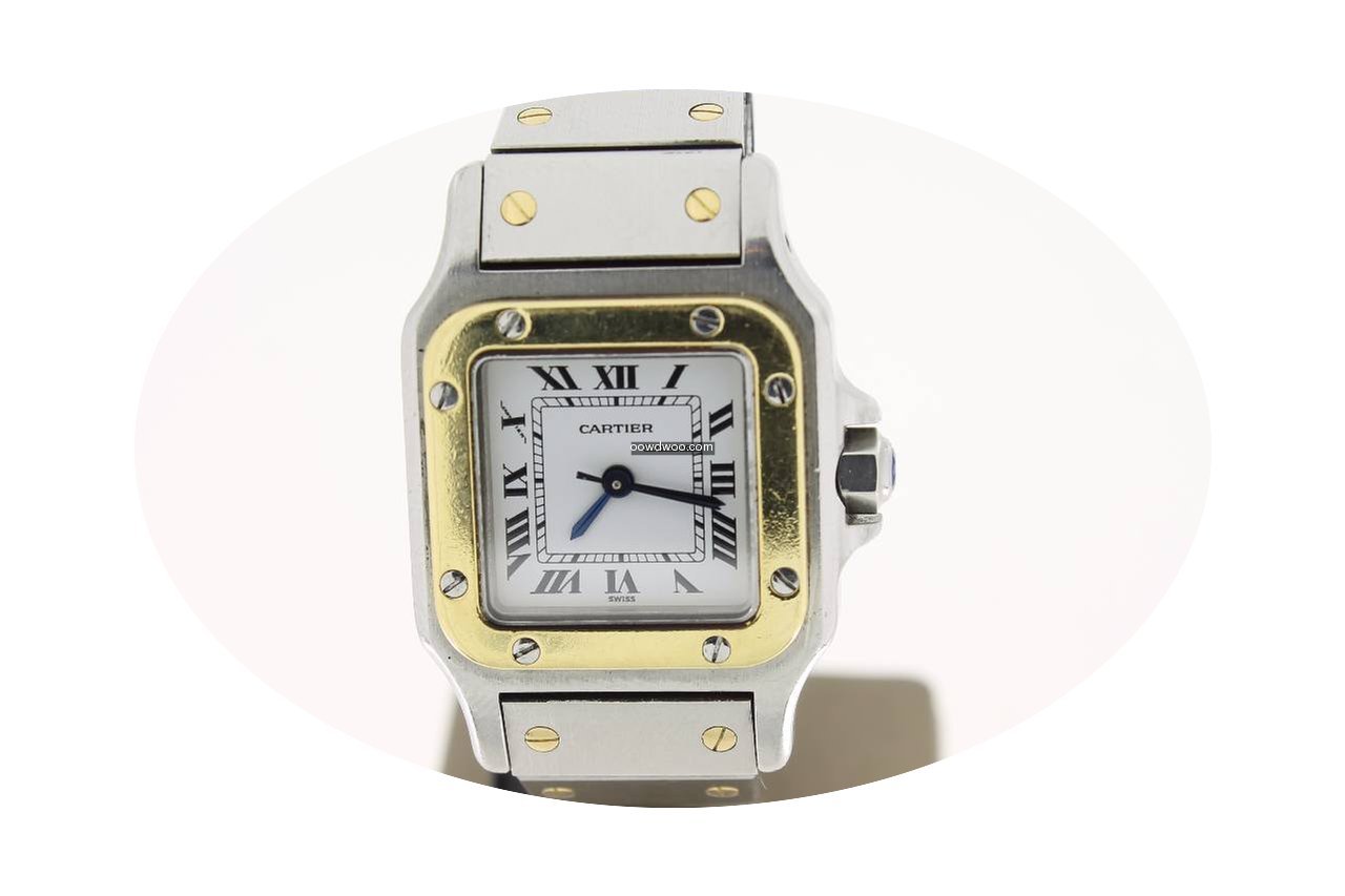 Cartier Santos Steel/Gold 24mm Automatic...