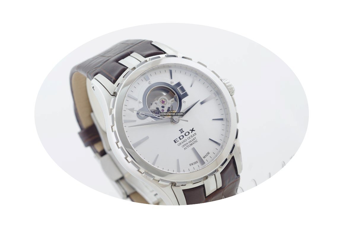 Edox Grand Ocean Open Heart Automatic...