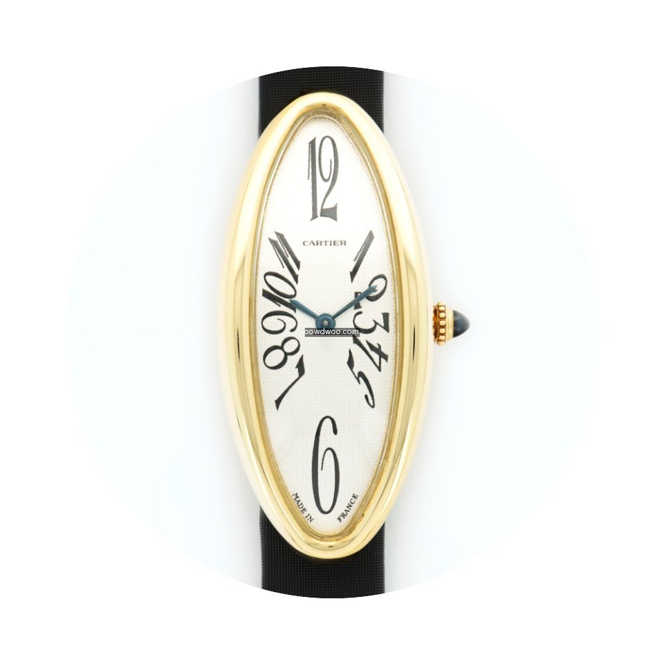 Cartier Yellow Gold Baignoire Allongee S...
