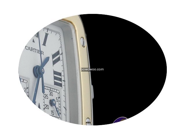 Cartier Santos Galbee Chronograph 18kt G...