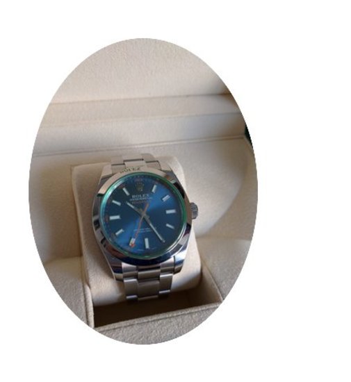Rolex Milgauss Cadran Bleu Glace Verte (...