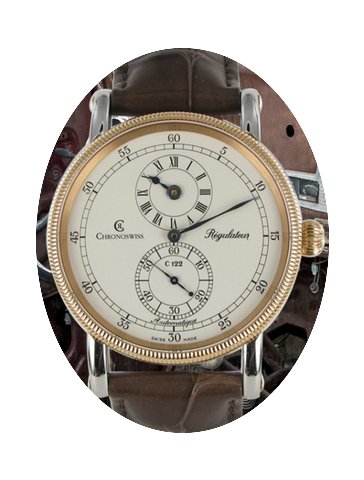 Chronoswiss Regulateur Stahl-Gold...