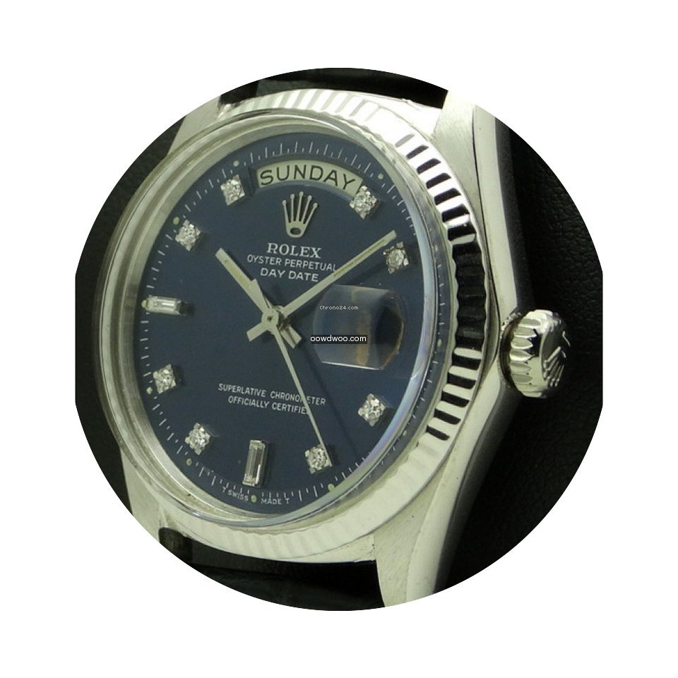 Rolex | Day-Date, 18 kt white gold, Ref....