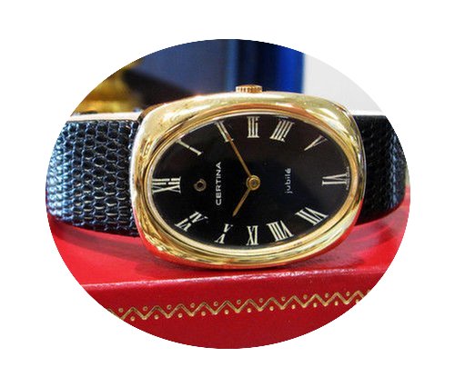 Certina Jubile Vintage 18 Karat Yellow G...