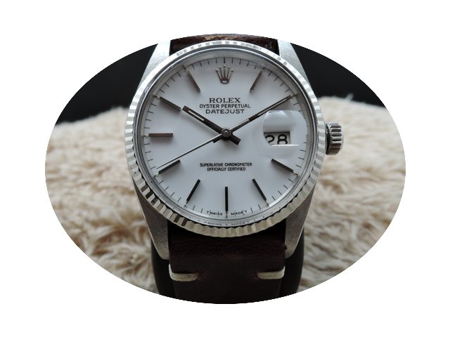 Rolex DATEJUST 16014 Stainless Steel Wit...