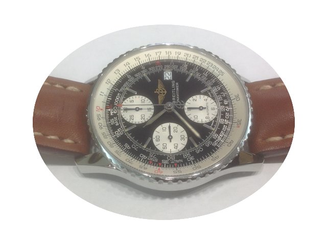 Breitling Navitimer II chronograph stain...