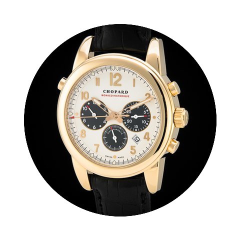 Chopard Monaco Historique 18K Rose Gold ...