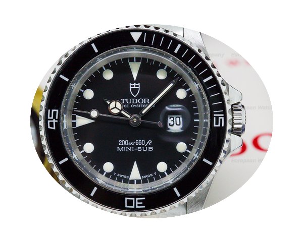 Tudor Vintage Mini Submariner Black Matt...