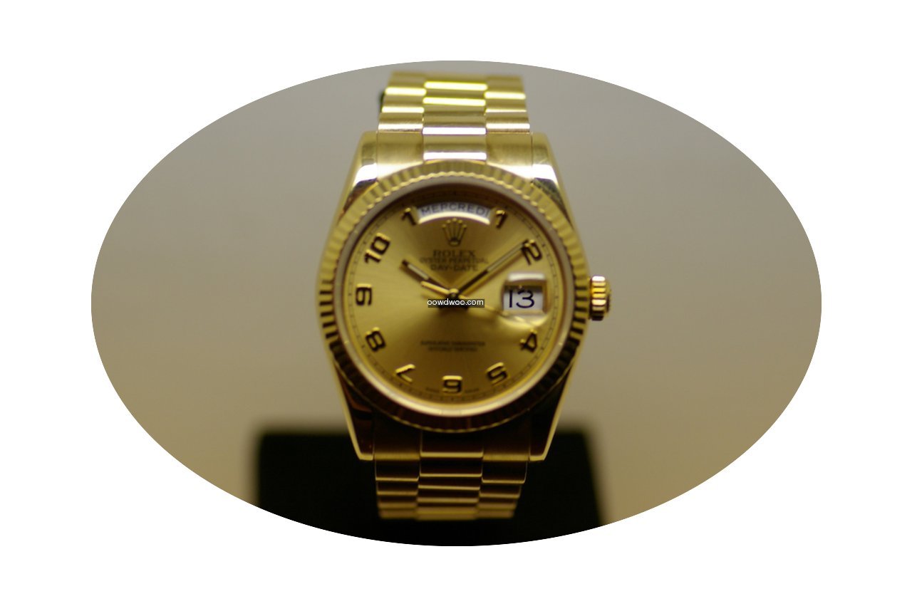 Rolex DAY DATE OR JAUNE...