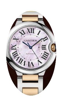 Cartier Ballon Bleu 33mm 2 Tone SS/RG...