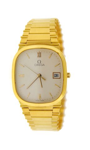 Omega Oval 18K Yellow Gold...