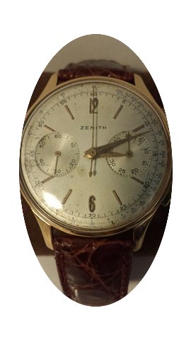 Zenith CRONOGRAFO ORO 18 CARATI...