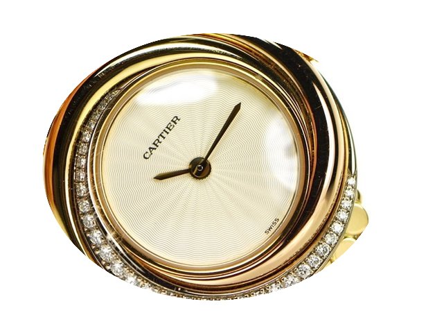 Cartier Lady Trinity 18 kt Gold Diamante...