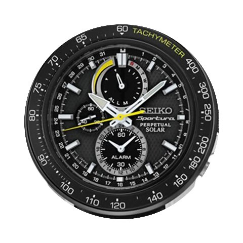 Seiko Sportura Chronographe Alarme Solai...