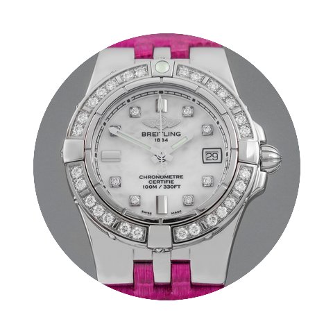 Breitling Galactic Diamonds 30MM Mother ...
