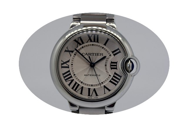 Cartier Ballon Bleu Steel automatic watc...