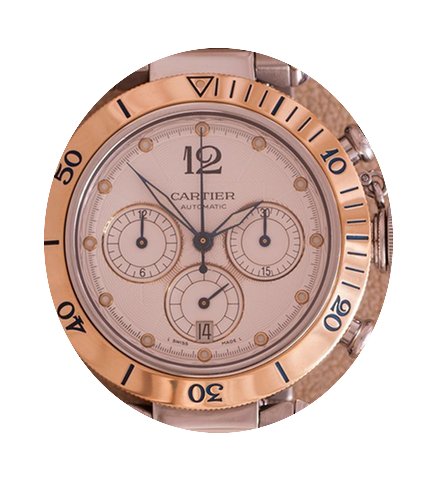 Cartier Pasha 38mm Chronograph...