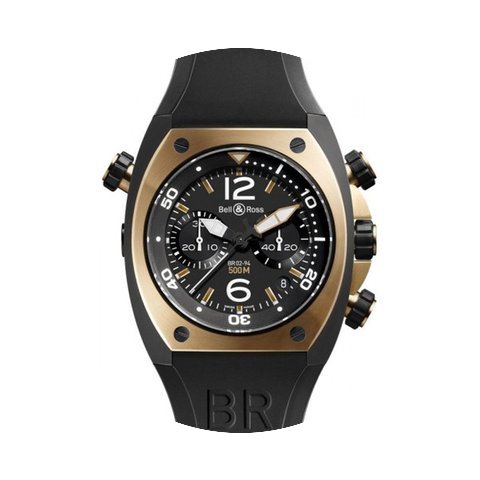 Bell & Ross BR 02 Chronograph - Rose...