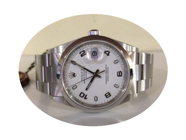 Rolex Date 34mm ref 15200 like New - war...