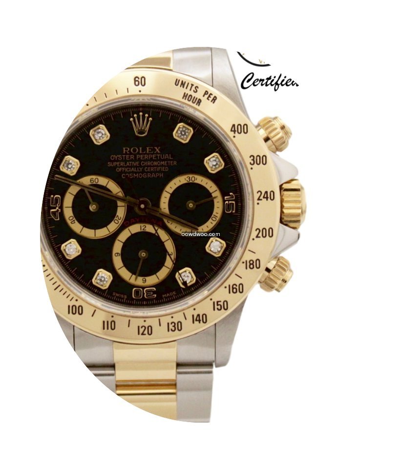 Rolex Daytona Zenith Auto 18K & SS OEM D...