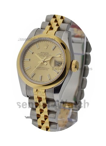 Rolex Used Datejust 26mm 2 Tone 179163...