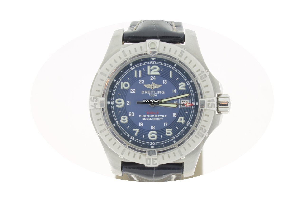 Breitling Colt II Quartz Steel BlueDial ...