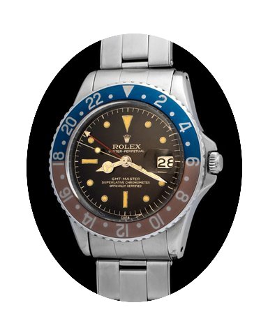 Rolex GMT-Master 1675 Gilt & Chapter...