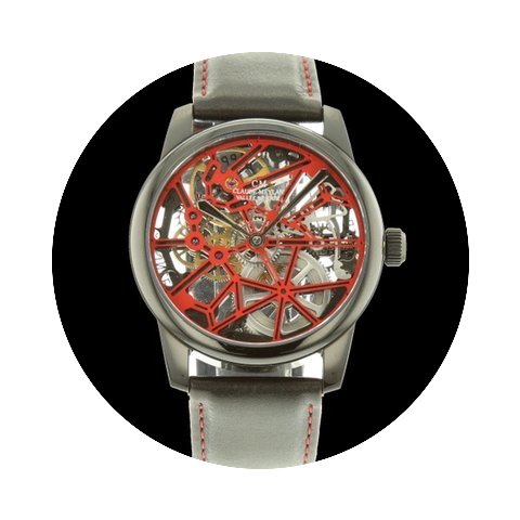 Claude Meylan Squelette PVD noir...