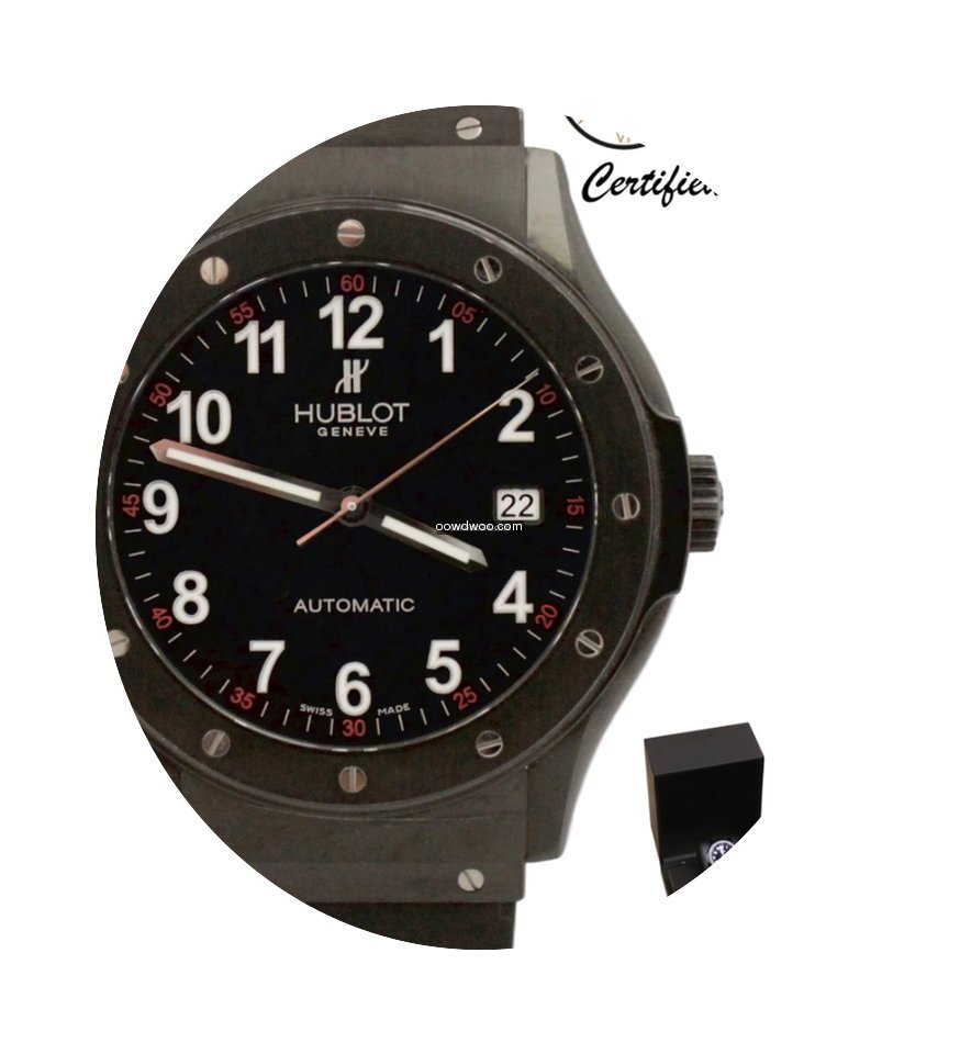 Hublot Fusion 1915 Black PVD Automatic B...