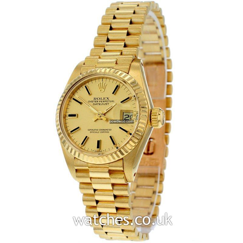 Rolex Vintage Ladies Datejust 18ct Watch...