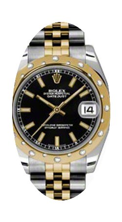 Rolex Datejust Ladies Midsize 178343-BLK...
