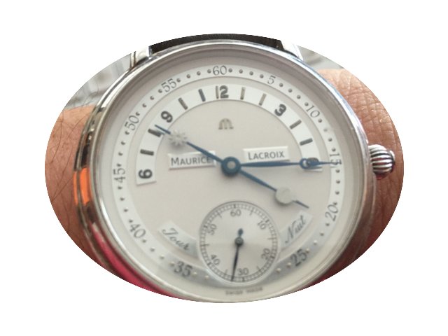 Maurice Lacroix masterpiece jour et nuit...
