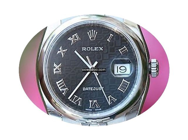 Rolex Mens Stainless Steel Datejust Unwo...